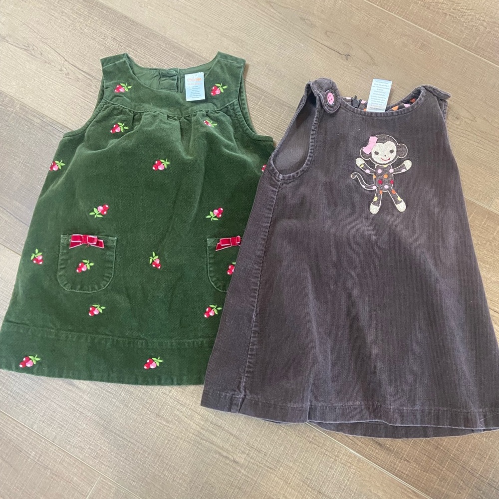 Gymboree Vintage Corduroy Dresses